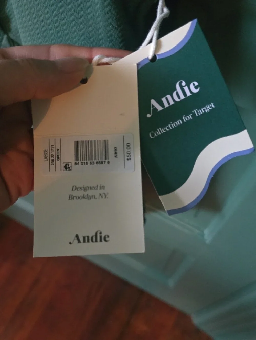 Andie Forest Green Women's Swimsuit - Picture 2 of 4